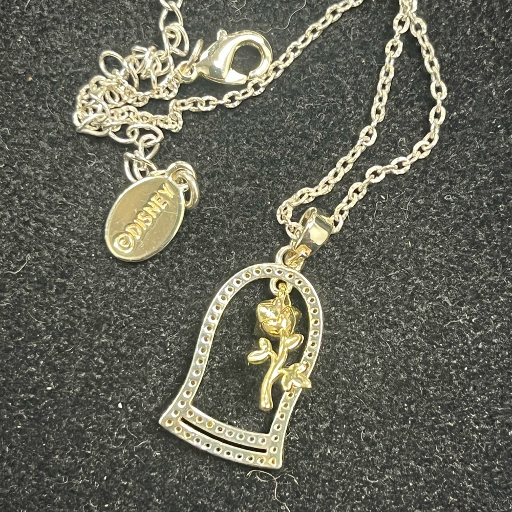 Disney Beauty And The Beast Necklace. - image 4